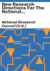 New_research_directions_for_the_National_Geospatial-Intelligence_Agency