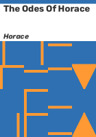 The_odes_of_Horace